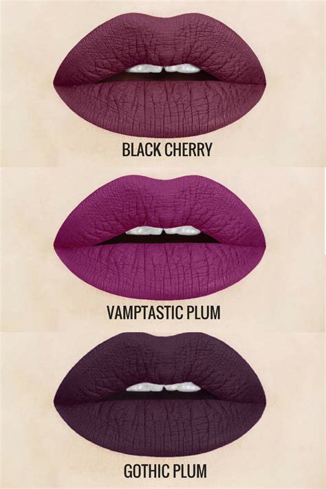 lipstick plum shades